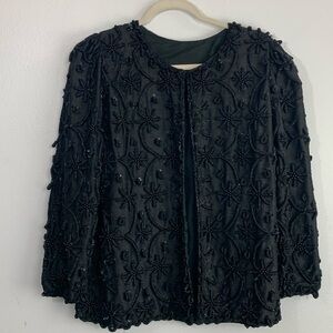 Blazer Unique Black embellished